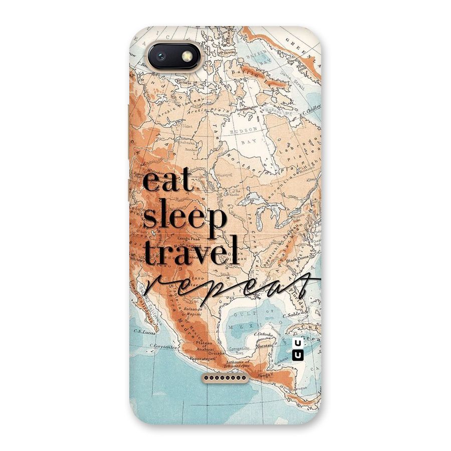 Travel Repeat Back Case for Redmi 6A