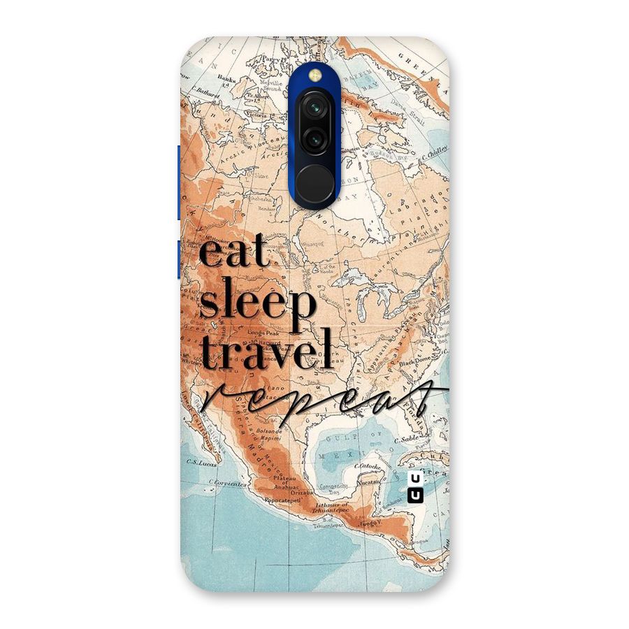 Travel Repeat Back Case for Redmi 8