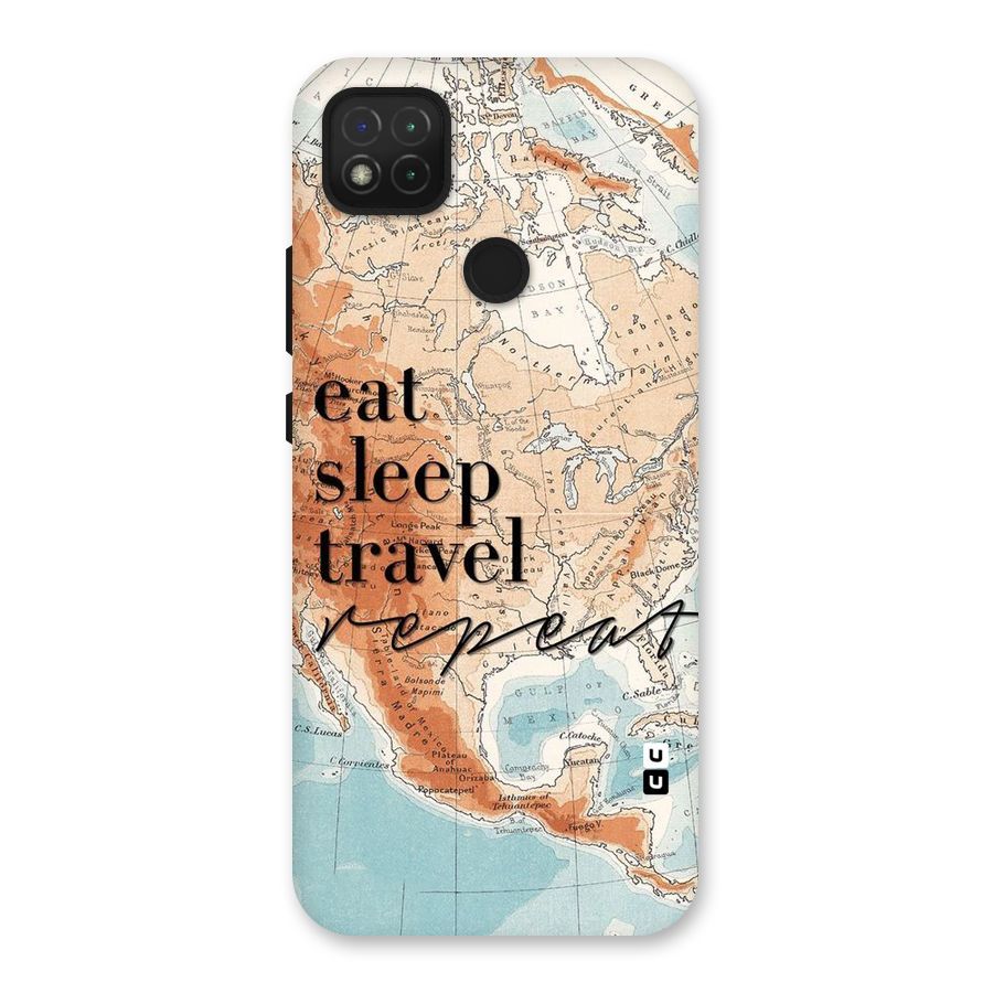 Travel Repeat Back Case for Redmi 9