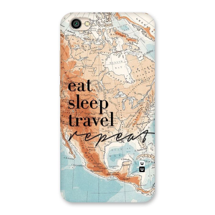 Travel Repeat Back Case for Redmi Y1 Lite