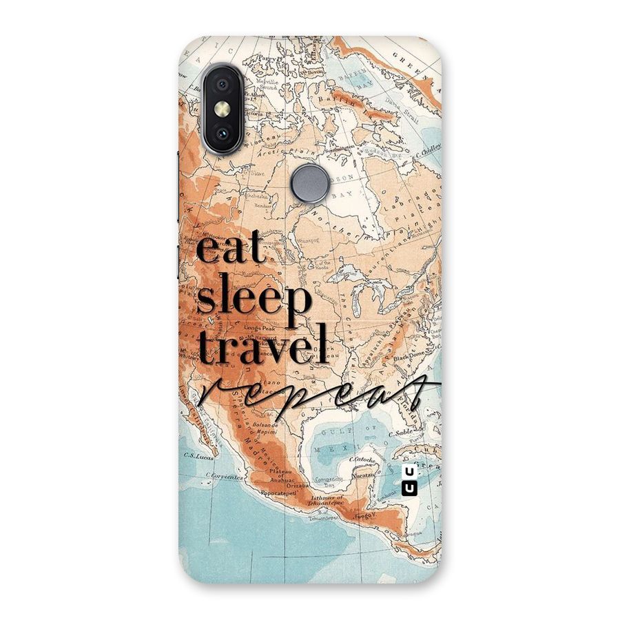 Travel Repeat Back Case for Redmi Y2