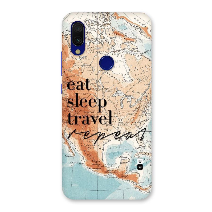 Travel Repeat Back Case for Redmi Y3