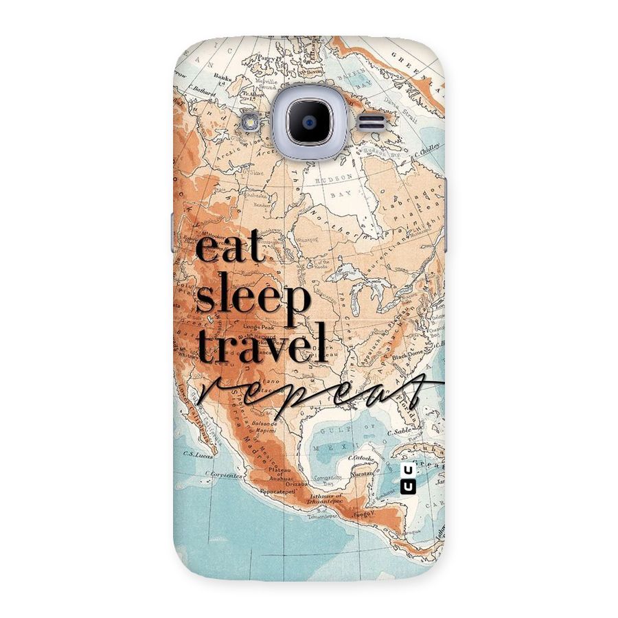 Travel Repeat Back Case for Samsung Galaxy J2 Pro