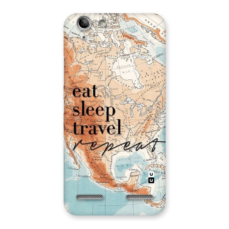 Travel Repeat Back Case for Vibe K5 Plus