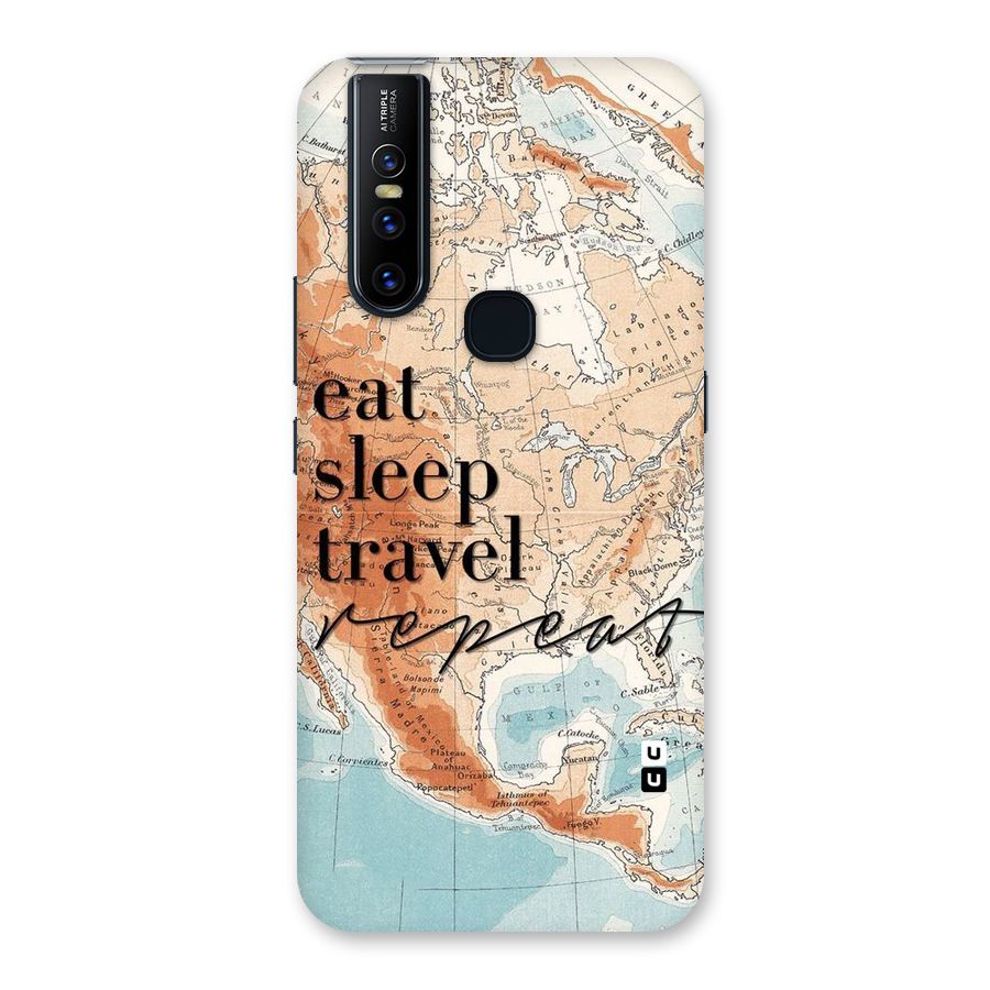 Travel Repeat Back Case for Vivo V15