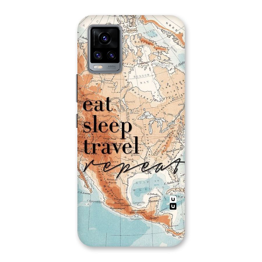 Travel Repeat Back Case for Vivo V20