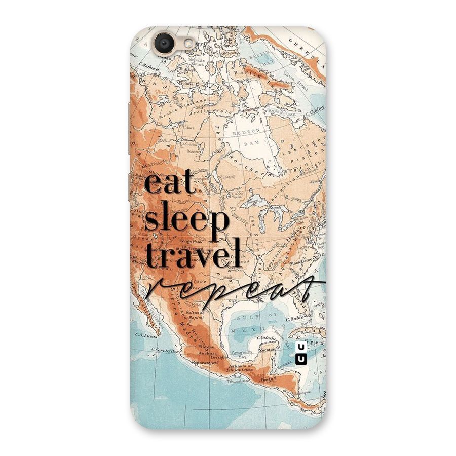 Travel Repeat Back Case for Vivo V5