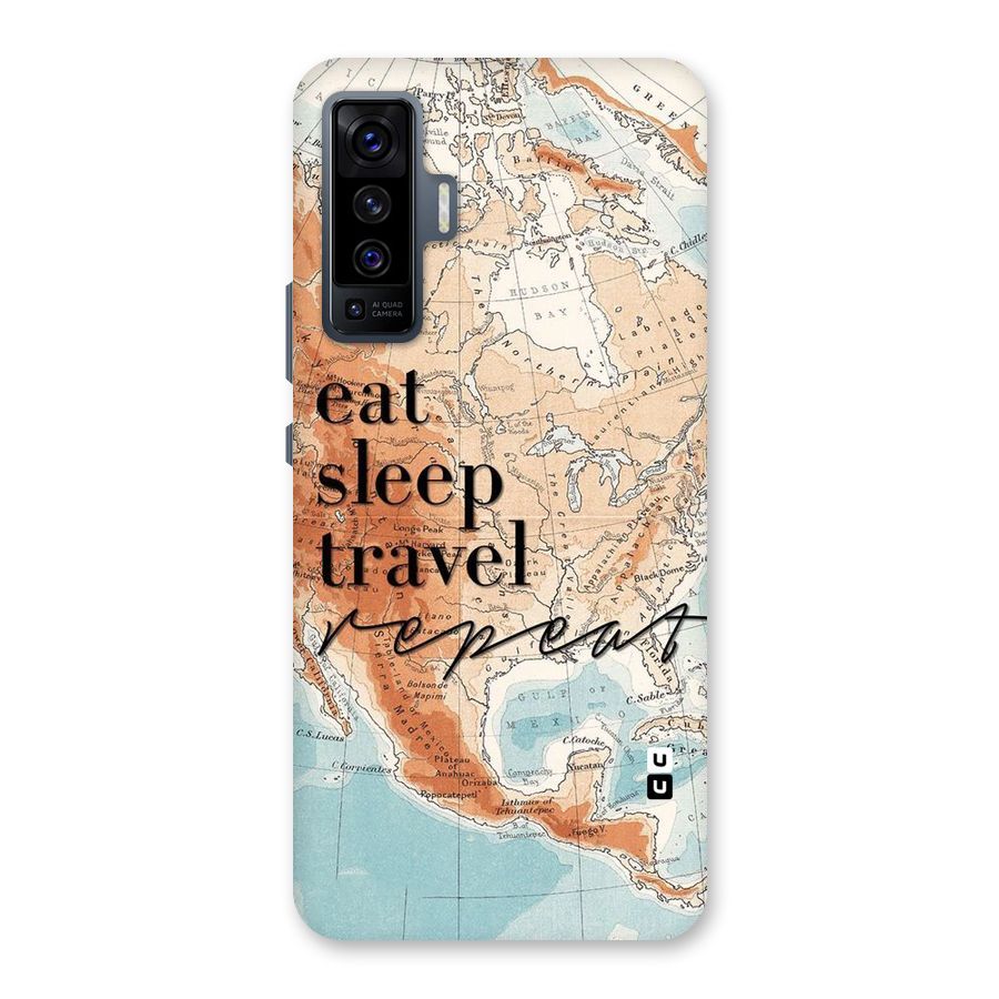 Travel Repeat Back Case for Vivo X50
