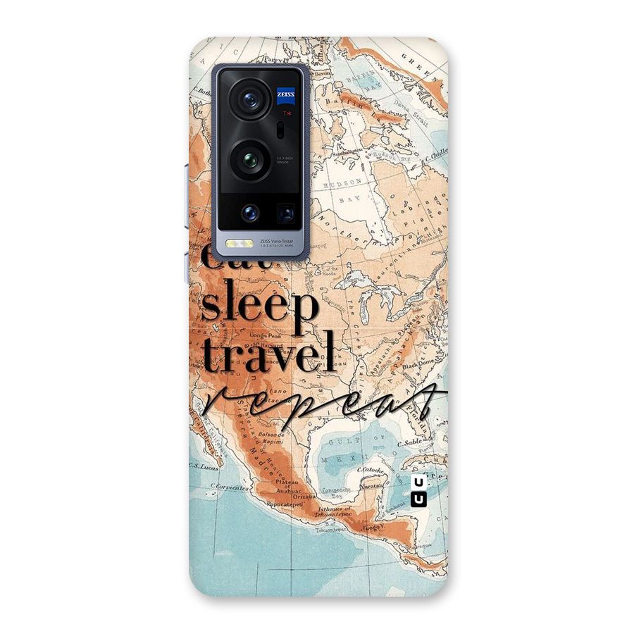 Travel Repeat Back Case for Vivo X60 Pro Plus