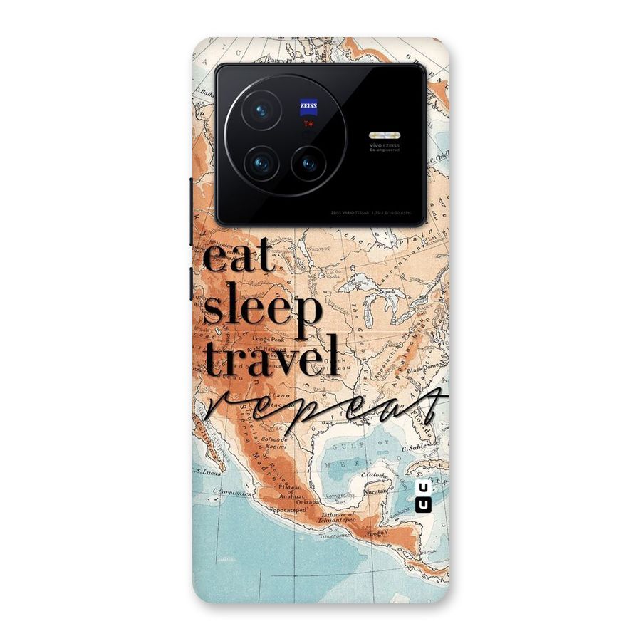 Travel Repeat Back Case for Vivo X80