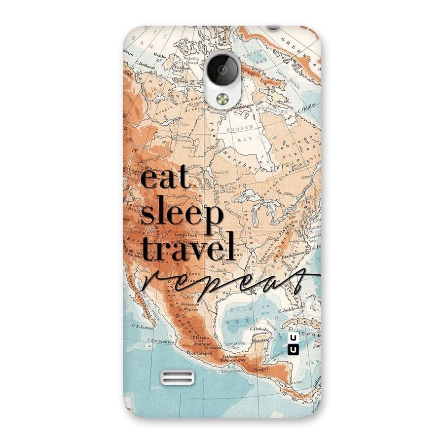 Travel Repeat Back Case for Vivo Y21