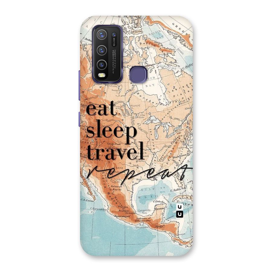 Travel Repeat Back Case for Vivo Y30