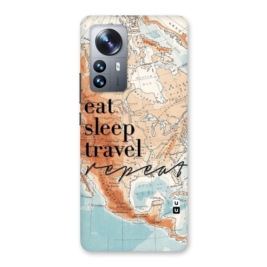 Travel Repeat Back Case for Xiaomi 12 Pro