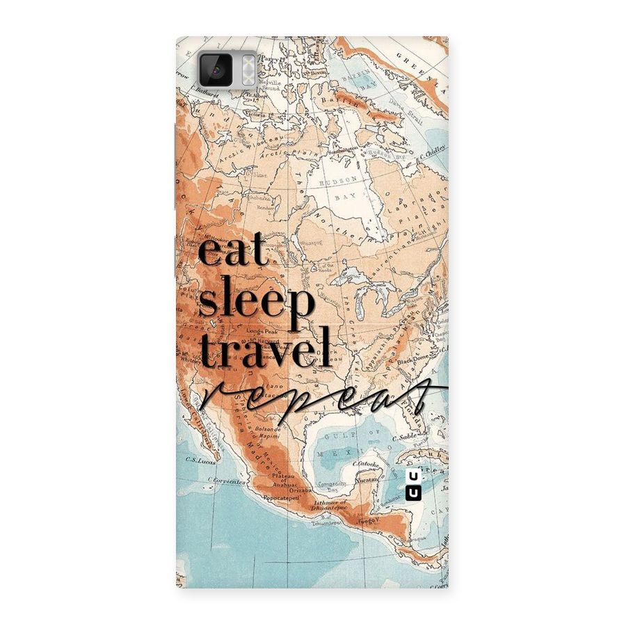 Travel Repeat Back Case for Xiaomi Mi3