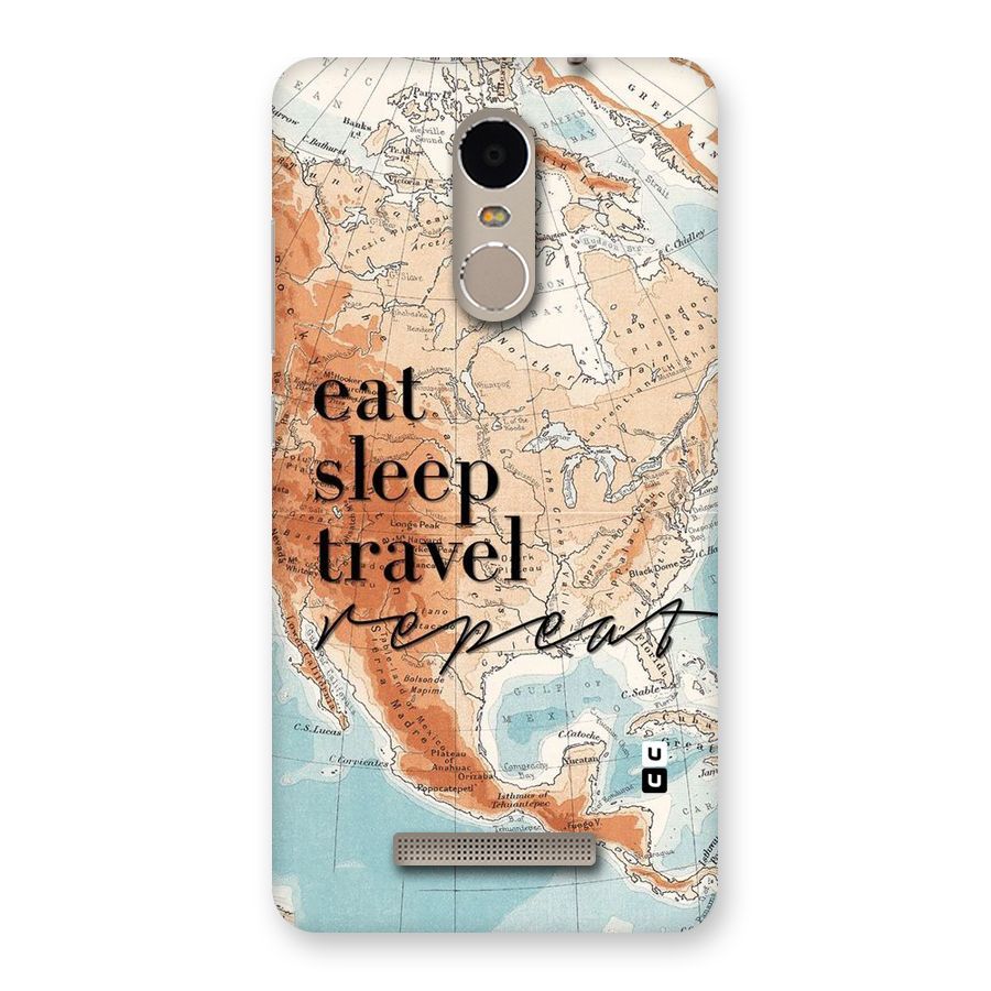 Travel Repeat Back Case for Xiaomi Redmi Note 3