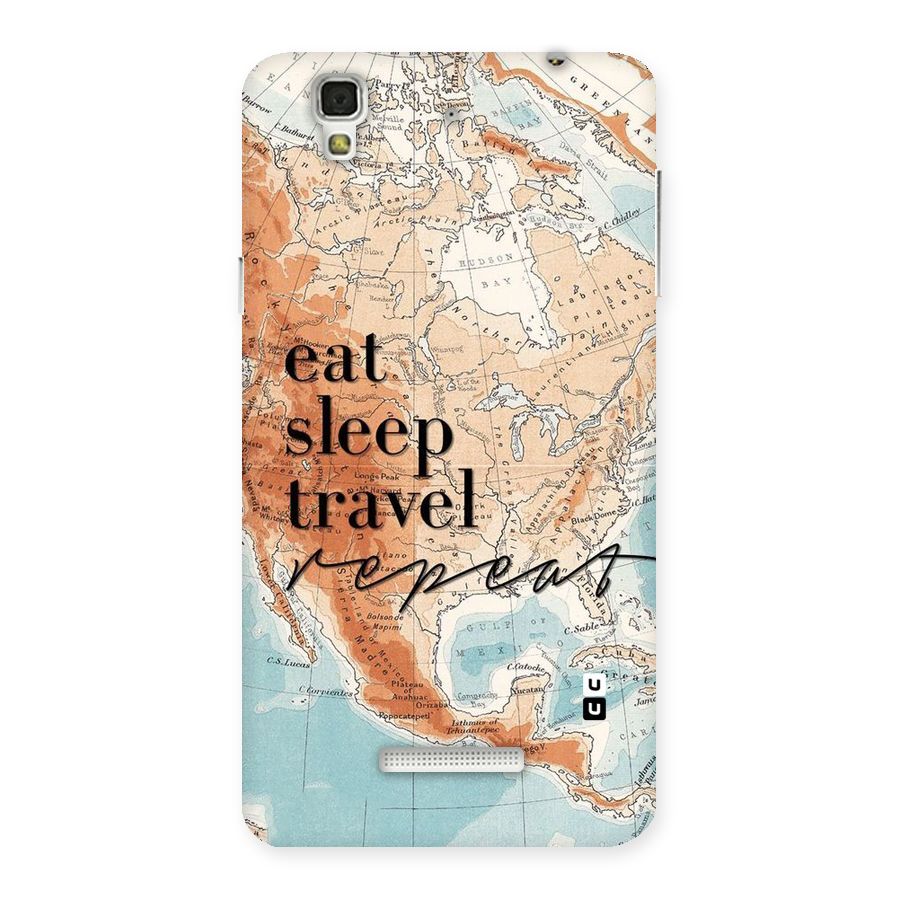 Travel Repeat Back Case for YU Yureka Plus