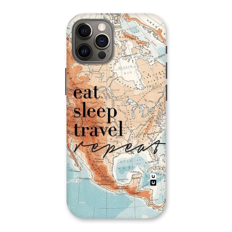 Travel Repeat Back Case for iPhone 12 Pro