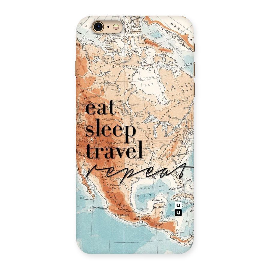 Travel Repeat Back Case for iPhone 6 Plus 6S Plus