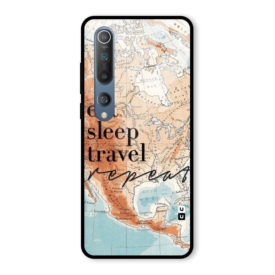 Travel Repeat Glass Back Case for Mi 10