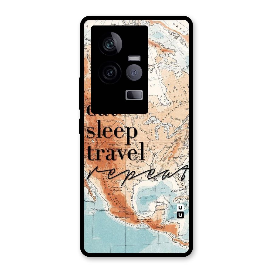 Travel Repeat Glass Back Case for Vivo iQOO 11 5G