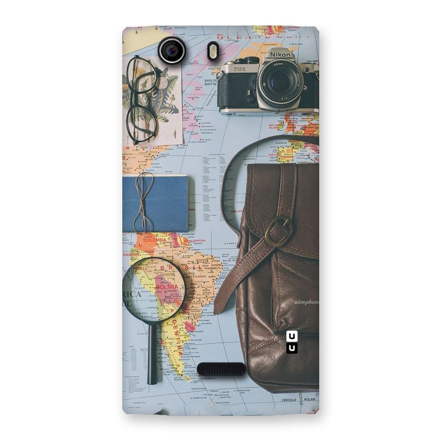 Travel Requisites Back Case for Canvas Nitro 2 E311