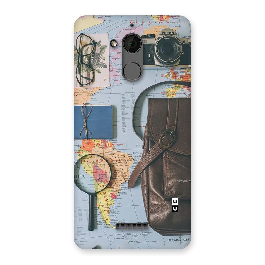 Travel Requisites Back Case for Coolpad Note 5