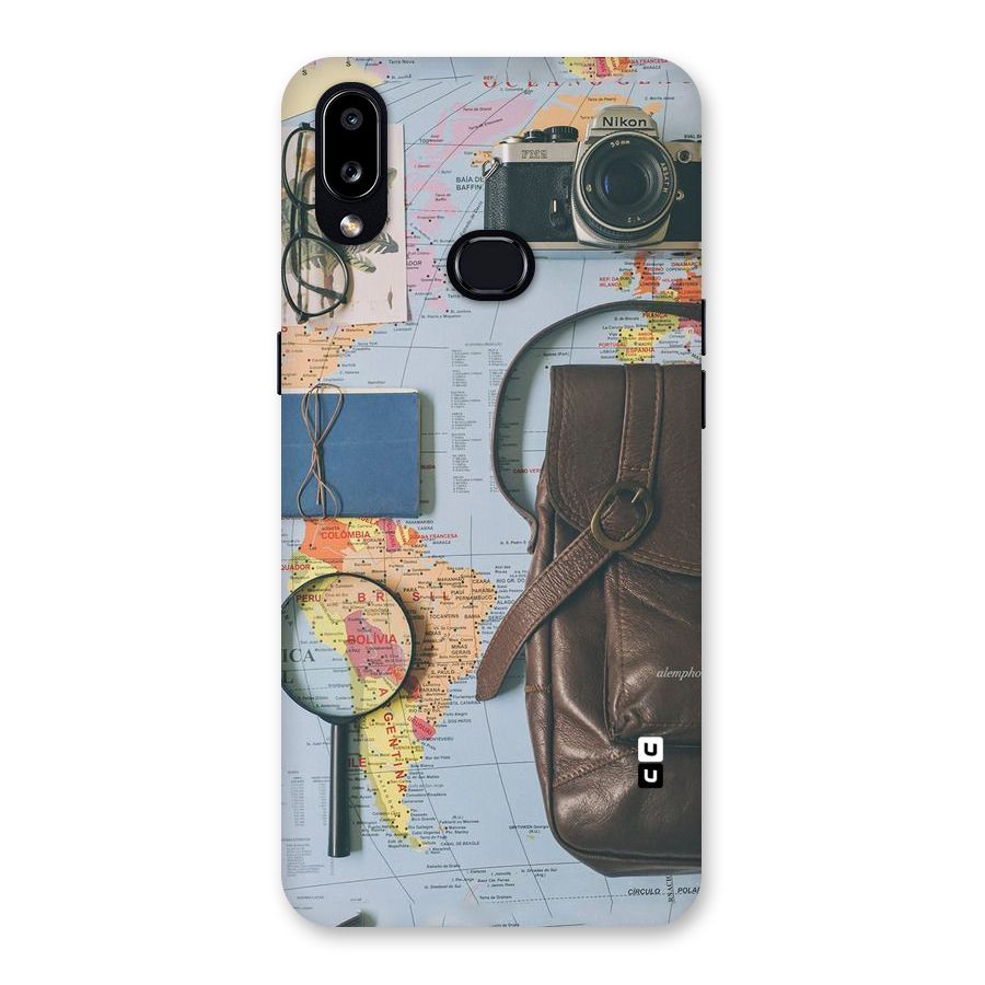 Travel Requisites Back Case for Galaxy A10s