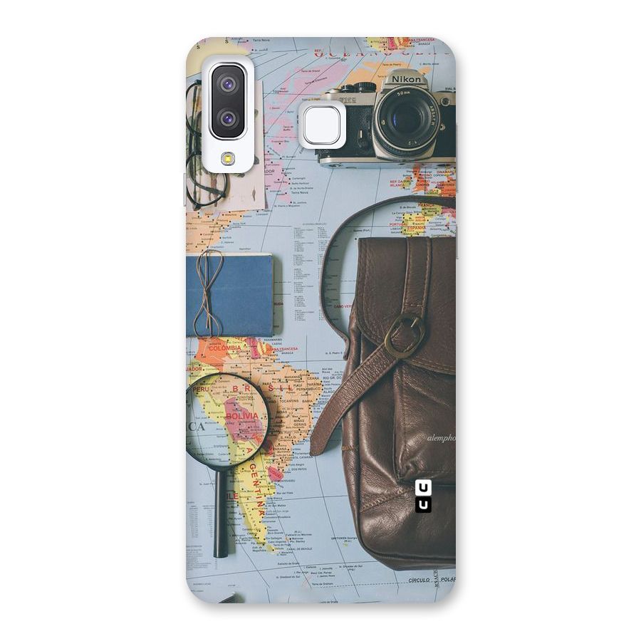 Travel Requisites Back Case for Galaxy A8 Star