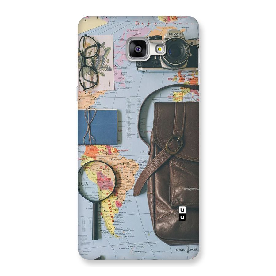 Travel Requisites Back Case for Galaxy A9