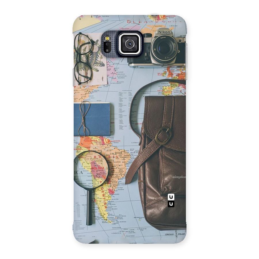 Travel Requisites Back Case for Galaxy Alpha