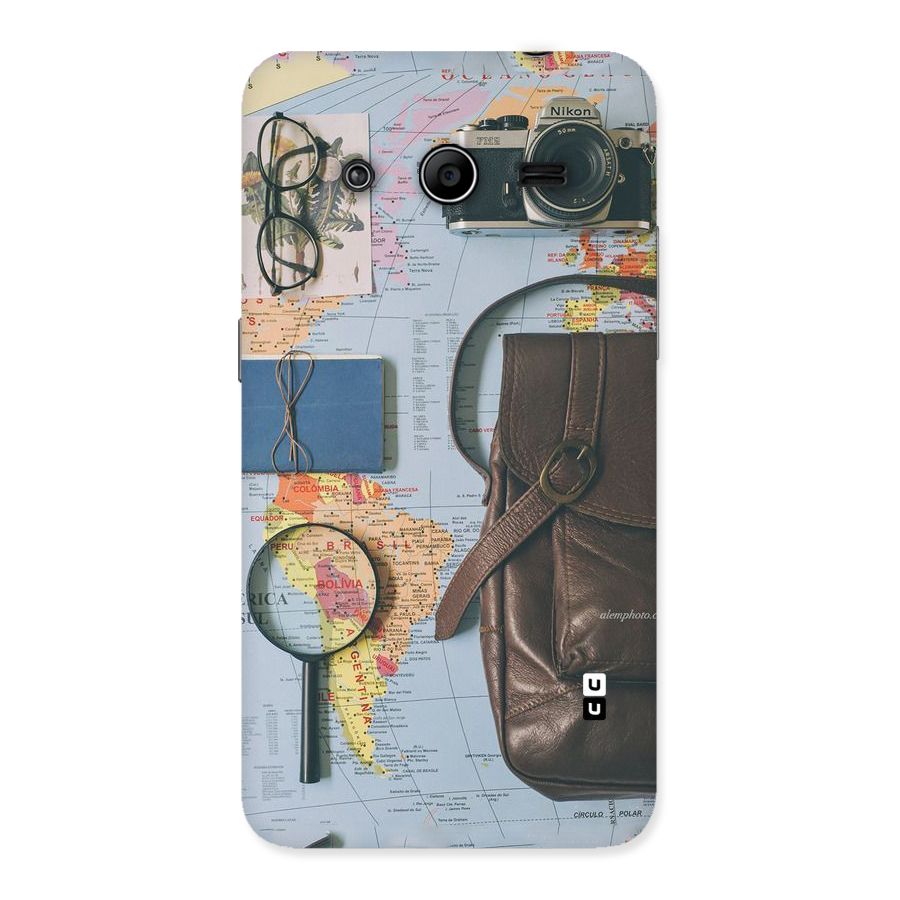 Travel Requisites Back Case for Galaxy Core 2