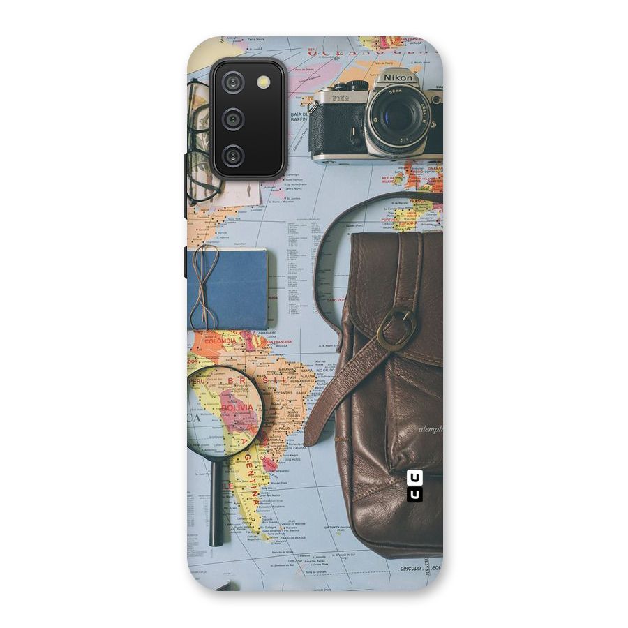 Travel Requisites Back Case for Galaxy M02s
