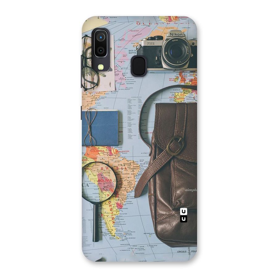 Travel Requisites Back Case for Galaxy M10s