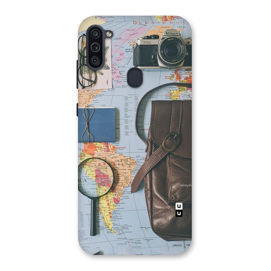 Travel Requisites Back Case for Galaxy M11