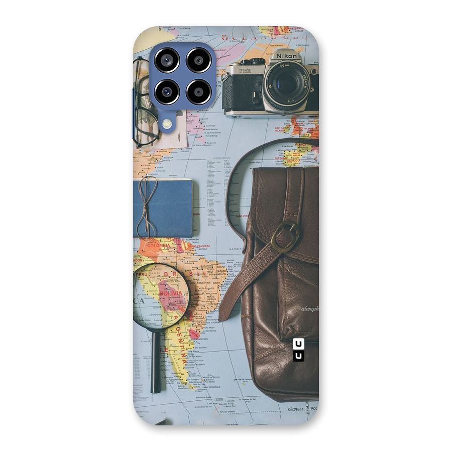 Travel Requisites Back Case for Galaxy M53 5G