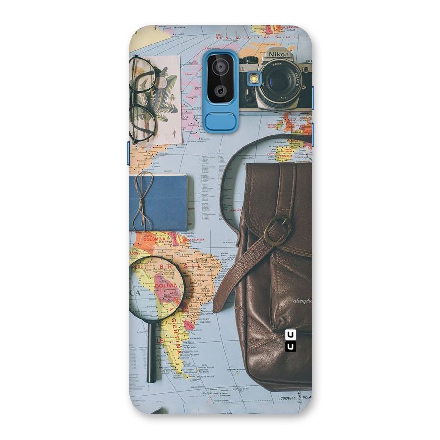 Travel Requisites Back Case for Galaxy On8 (2018)