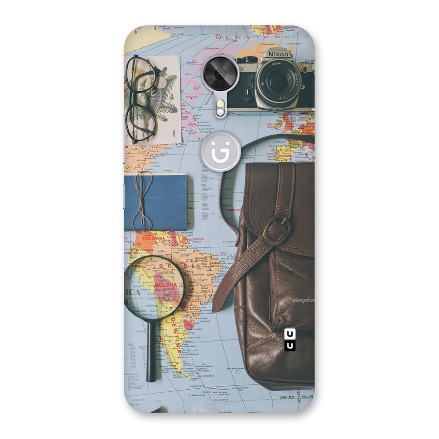 Travel Requisites Back Case for Gionee A1