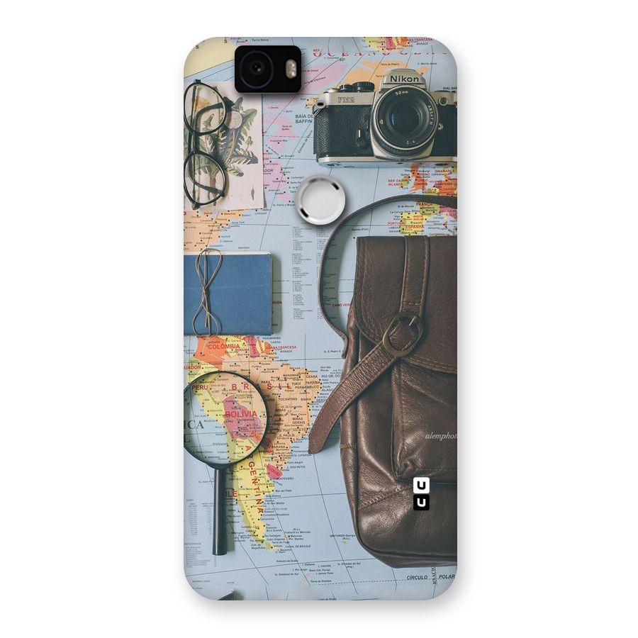 Travel Requisites Back Case for Google Nexus-6P