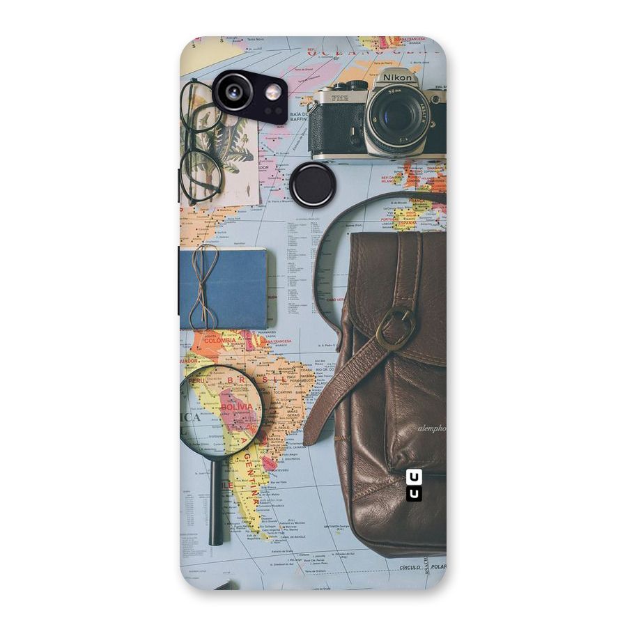 Travel Requisites Back Case for Google Pixel 2 XL