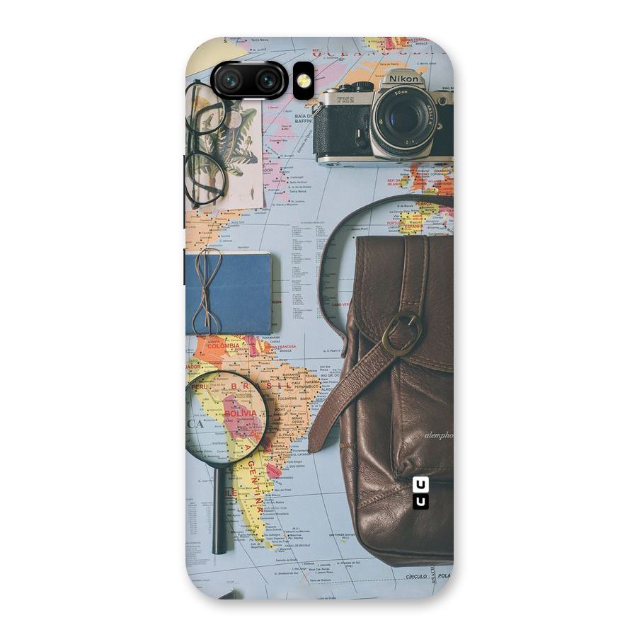 Travel Requisites Back Case for Honor 10