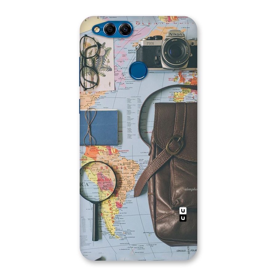 Travel Requisites Back Case for Honor 7X