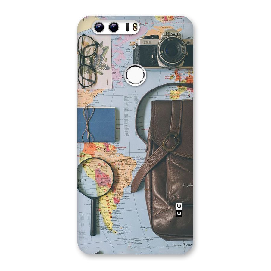 Travel Requisites Back Case for Honor 8