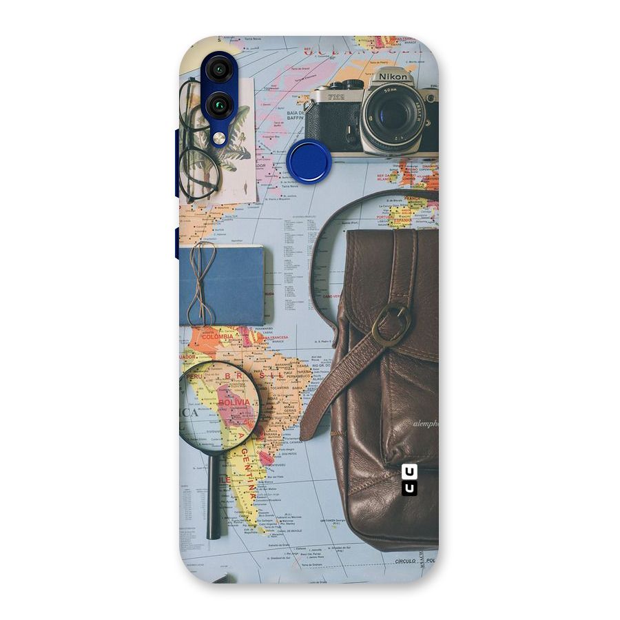 Travel Requisites Back Case for Honor 8C