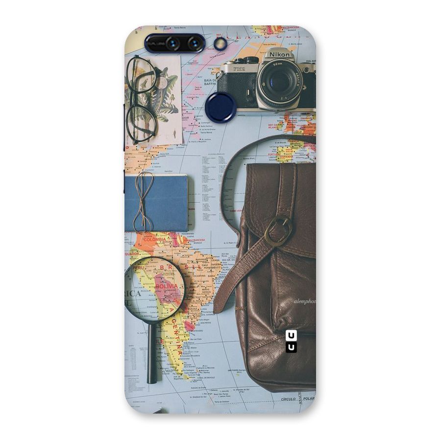 Travel Requisites Back Case for Honor 8 Pro