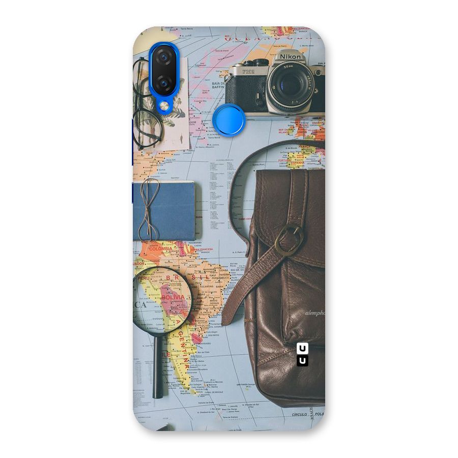 Travel Requisites Back Case for Huawei Nova 3i