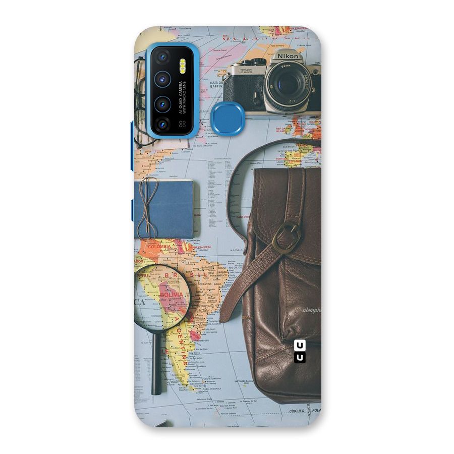Travel Requisites Back Case for Infinix Hot 9