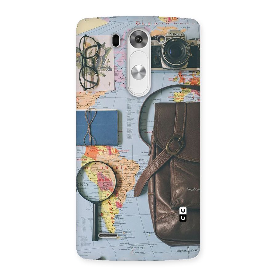 Travel Requisites Back Case for LG G3 Mini