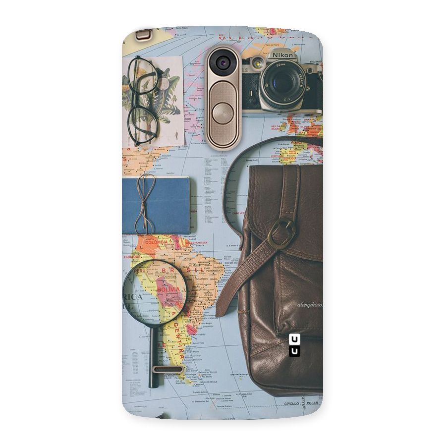 Travel Requisites Back Case for LG G3 Stylus