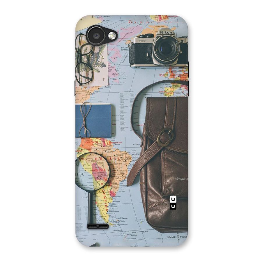 Travel Requisites Back Case for LG Q6