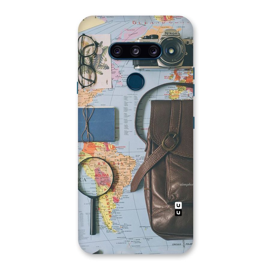 Travel Requisites Back Case for LG  V40 ThinQ
